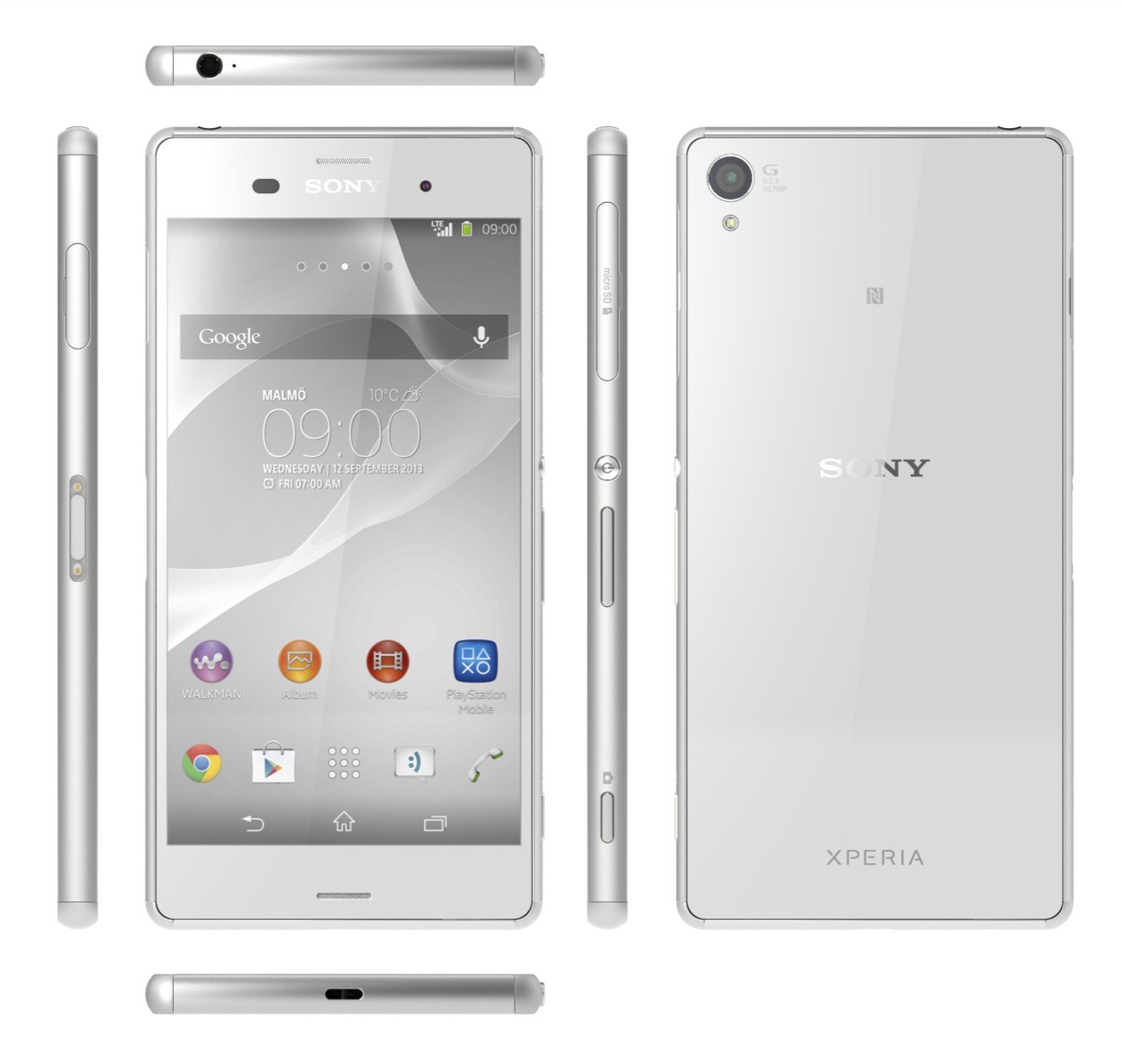 Sony L55t — Flagship Metal Frame Smartphone